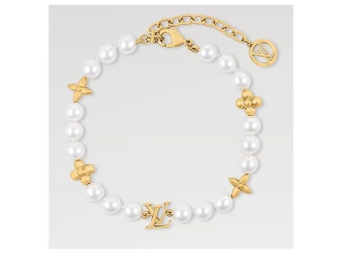 Bracciale My LV Pearl Louis Vuitton Bianco - vista 2