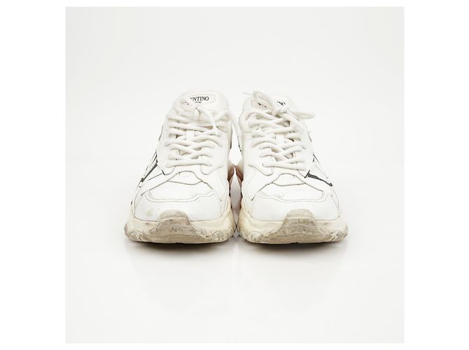 Valentino Sneakers Bounce White - vista 3