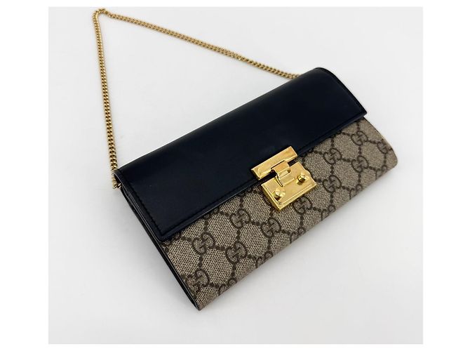 Padlock Gucci Borsa a catena portafoglio lungo con lucchetto - vista 3