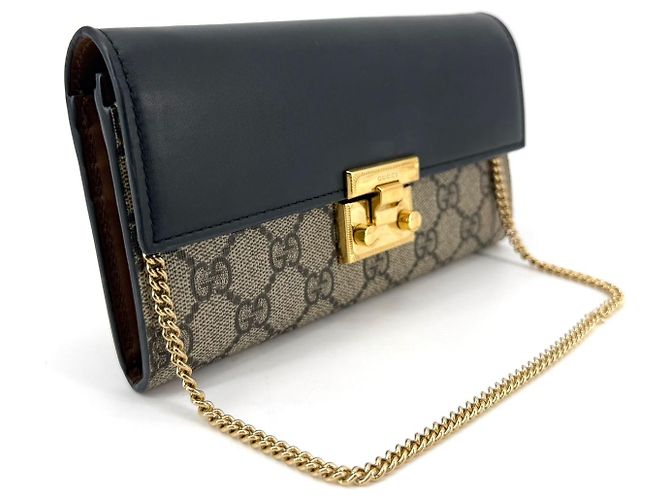 Padlock Gucci Borsa a catena portafoglio lungo con lucchetto - vista 7