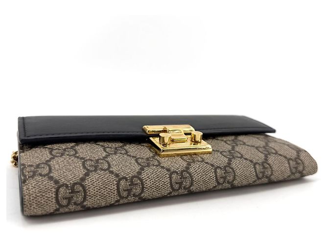 Padlock Gucci Borsa a catena portafoglio lungo con lucchetto - vista 8