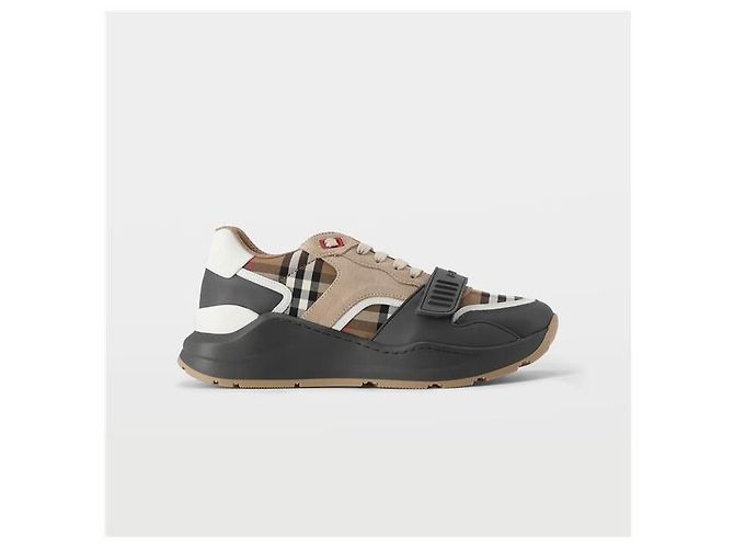 Burberry Sneakers basse da uomo Check - vista 3