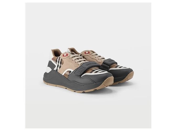 Burberry Sneakers basse da uomo Check - vista 8