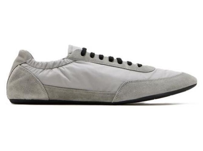 Prada Sneakers Collaps in nylon e camoscio - vista 2