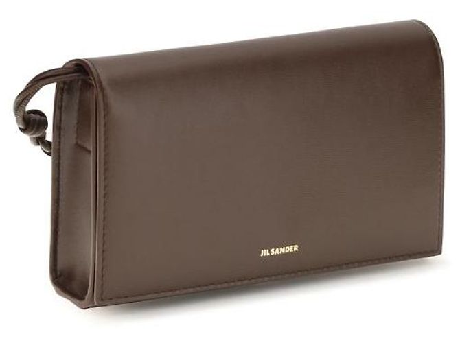 Jil Sander Cartera Bos Taurus de piel de becerro marrón - vista 2