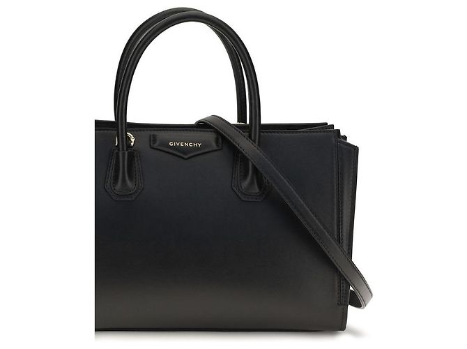 Givenchy Borsa Bos Taurus in pelle di vitello nera - vista 4
