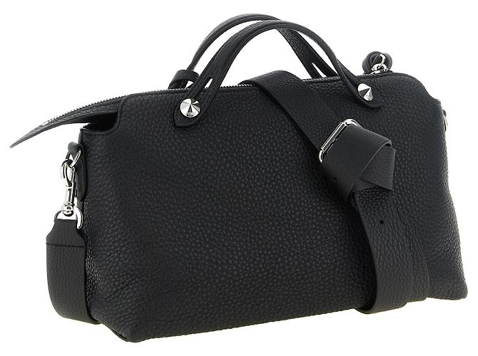 Fendi Borsa in pelle di vitello nera - vista 2