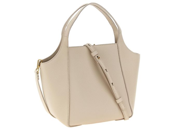 Brunello Cucinelli Borsa in pelle nubuck beige - vista 2