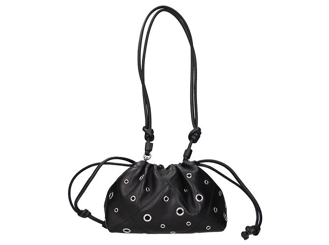 Tory Burch Borsa a tracolla in pelle nera - Ansicht 3