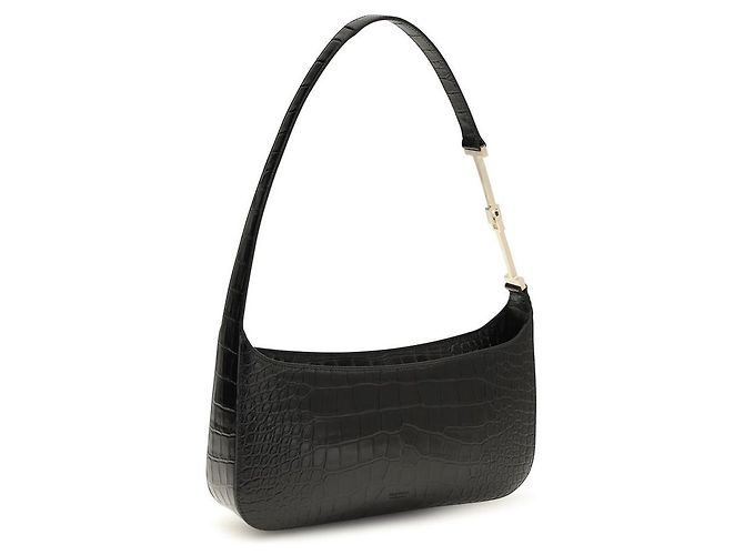 Tom Ford Borsa a tracolla Bos Taurus in pelle di vitello nera - vista 2