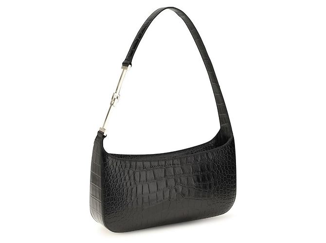 Tom Ford Borsa a tracolla Bos Taurus in pelle di vitello nera - vista 3