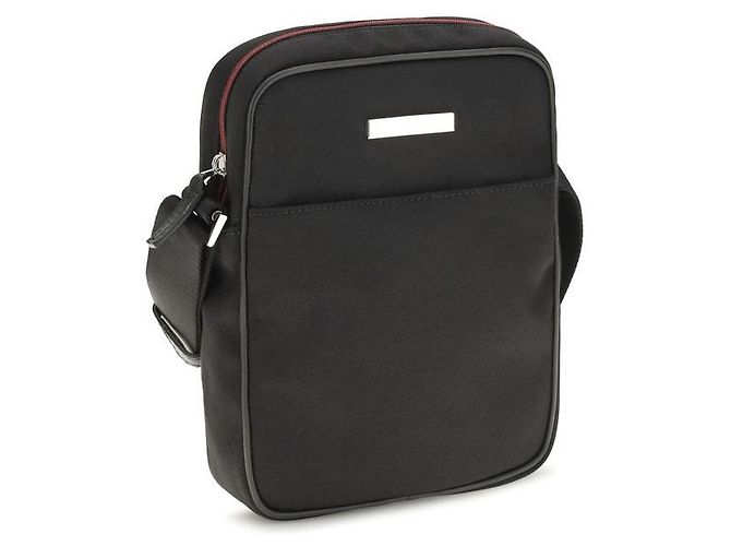 Gucci Borsa a tracolla in tessuto nera - vista 2