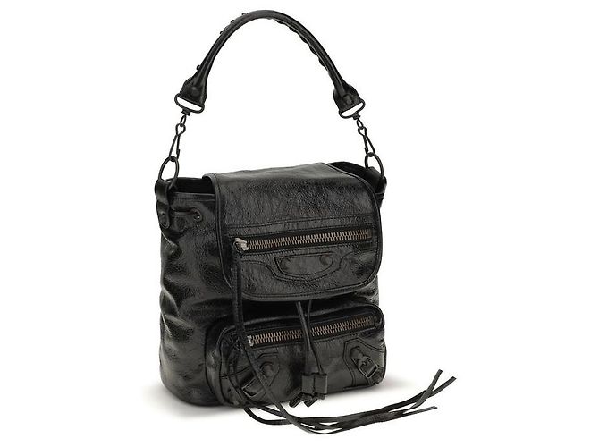 Balenciaga Zaino Black Lamb Ovis Aries - vista 2