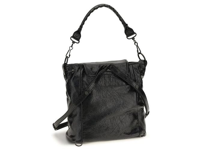 Balenciaga Zaino Black Lamb Ovis Aries - vista 3