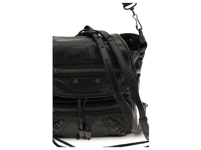 Balenciaga Zaino Black Lamb Ovis Aries - vista 4