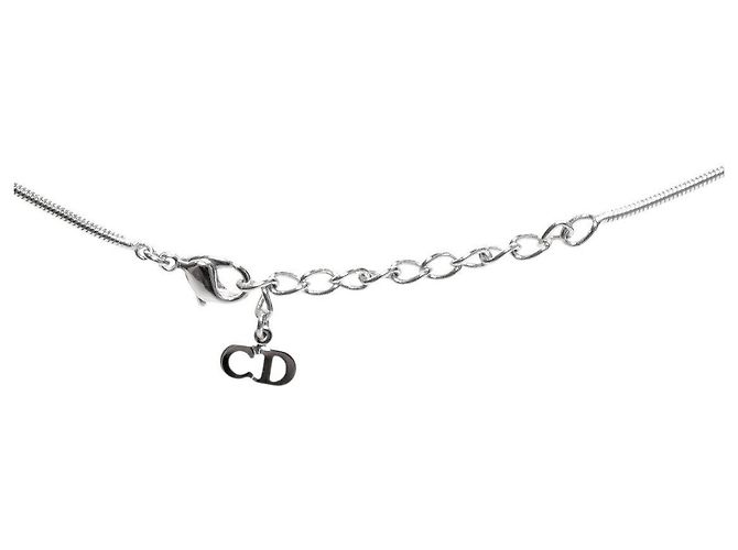Dior Collar de plata Cubic Oblique Plate - vista 4
