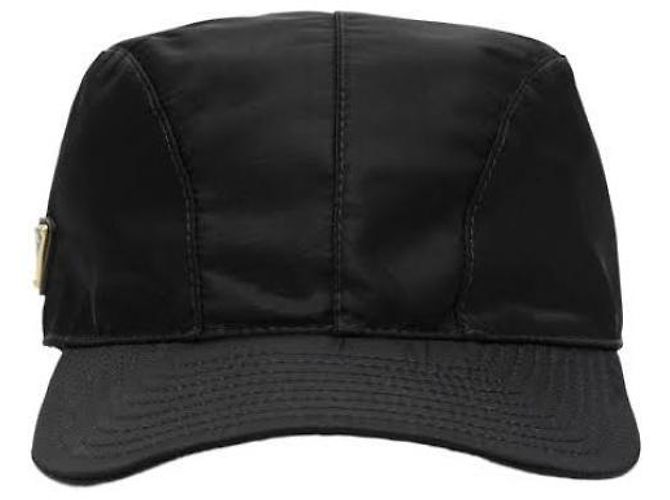 Prada Baseball Cap aus Nylon Schwarz - Ansicht 2