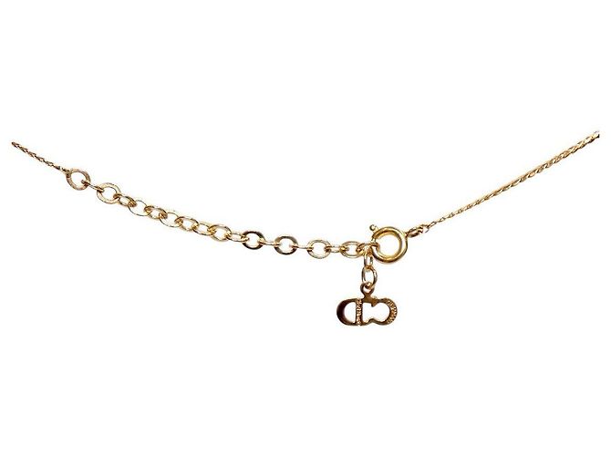 Colar Dior dourado - vista 3