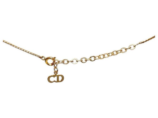 Colar Dior dourado - vista 4