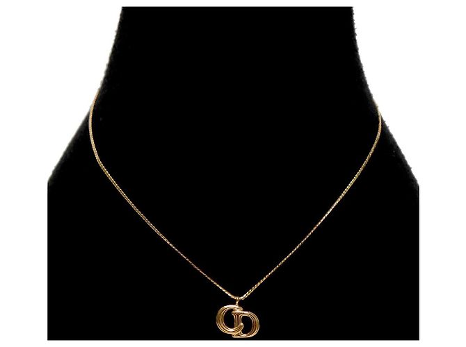 Colar Dior dourado - vista 5