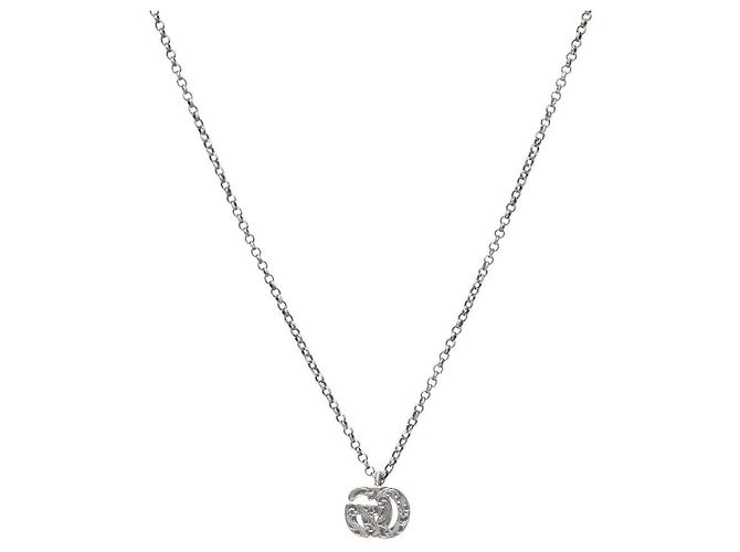 Gucci Collana Doppia in Argento - vista 2
