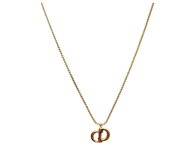 Colar Dior dourado - vista 2
