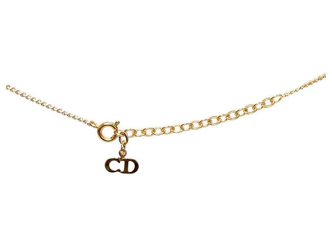 Colar Dior dourado - vista 4