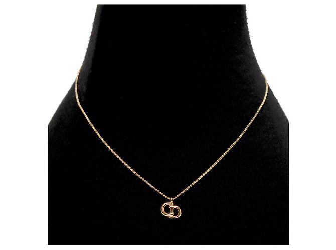 Colar Dior dourado - vista 5
