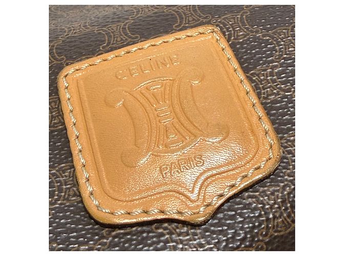 Céline Macadam Beuteltasche mit Kordelzug Braun - Ansicht 21