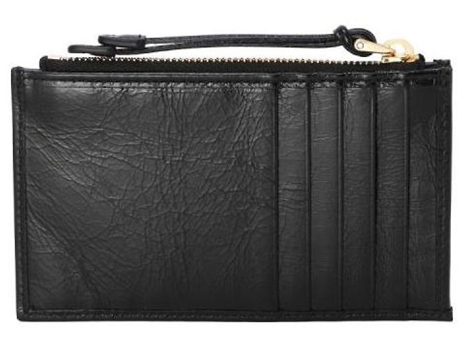 Prada Portacarte in pelle con zip - vista 3
