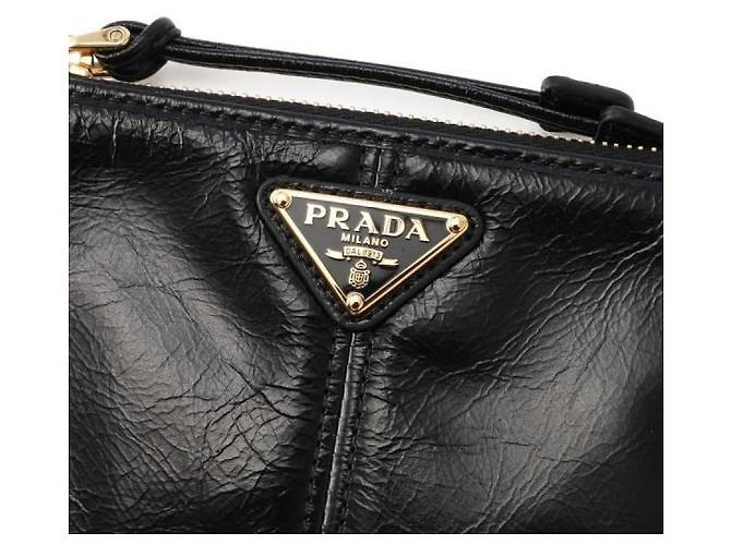 Prada Portacarte in pelle con zip - vista 6