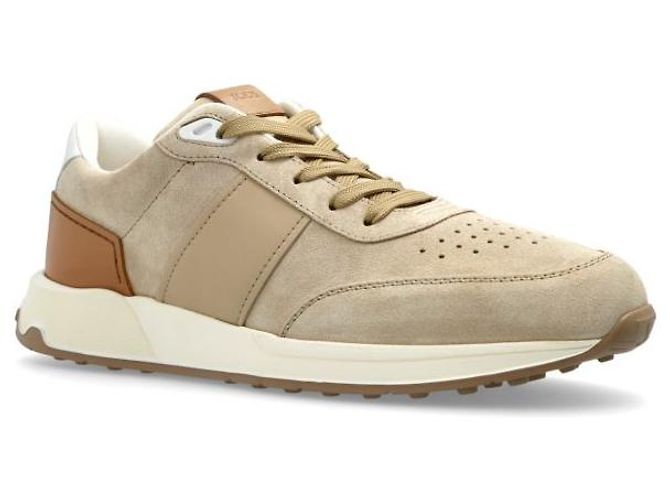 Tod's Sneakers in vitello multicolore - vista 3
