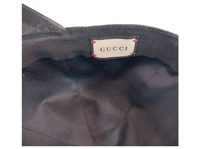 Gucci Web GG Canvas Baseball Cap Black Supreme Signature - Ansicht 5