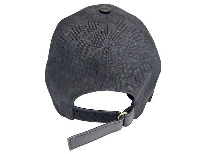Gucci Web GG Canvas Baseball Cap Black Supreme Signature - Ansicht 6