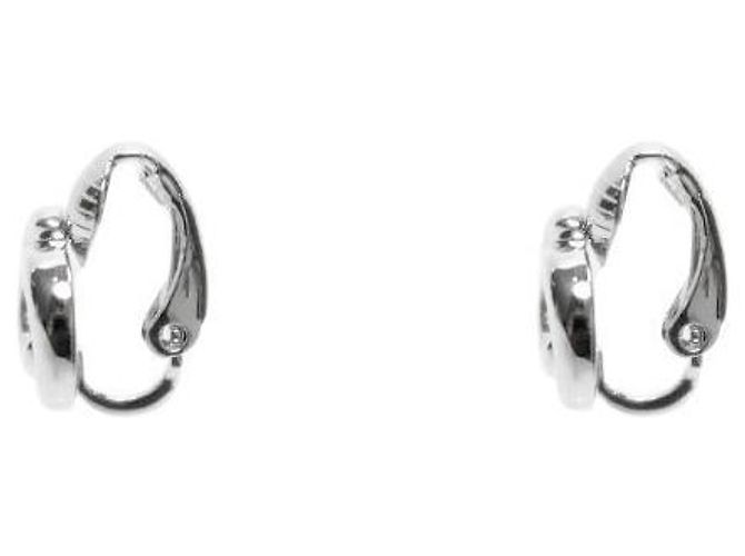 Orecchini Dior color argento - vista 2