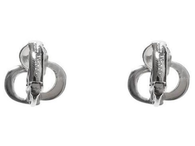 Orecchini Dior color argento - vista 3