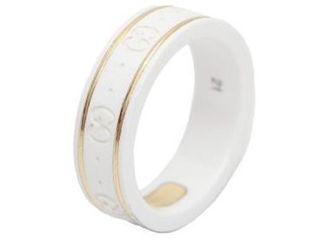 Gucci Anello Iconic da uomo in oro giallo - vista 3