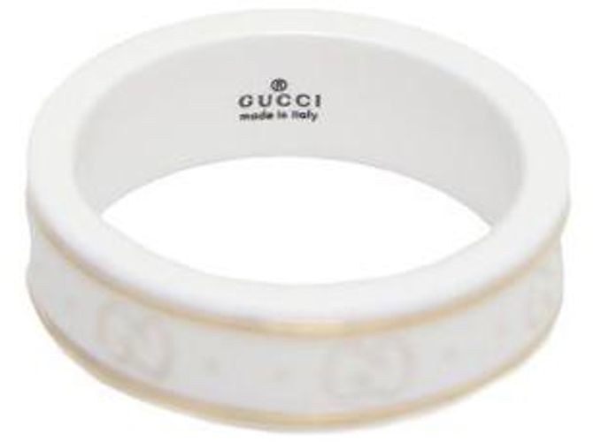 Gucci Anello Iconic da uomo in oro giallo - vista 4