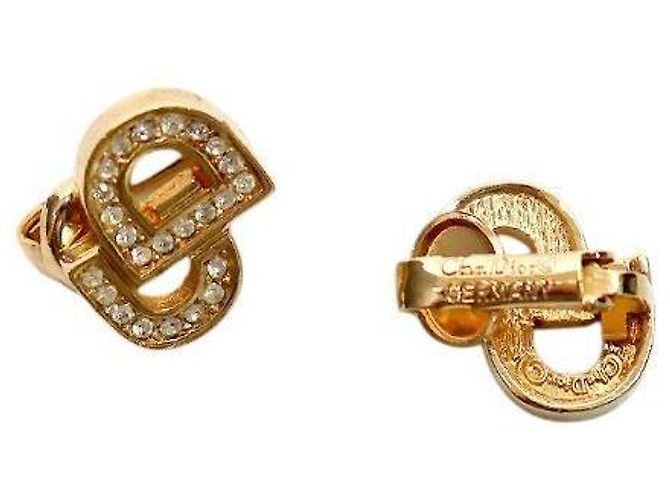 Dior Cubic CD Gold Ohrringe - Ansicht 4