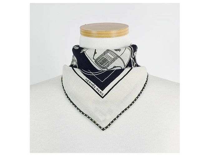 Hermès Cashmere Silk Women's Scarf - view 10