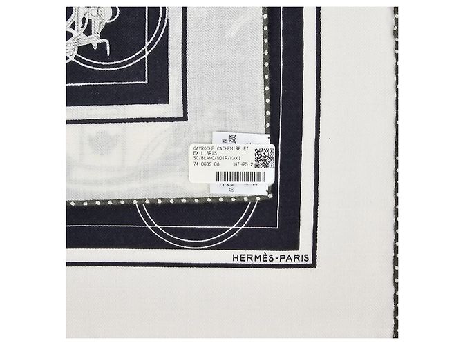 Hermès Cashmere Silk Women's Scarf - view 13
