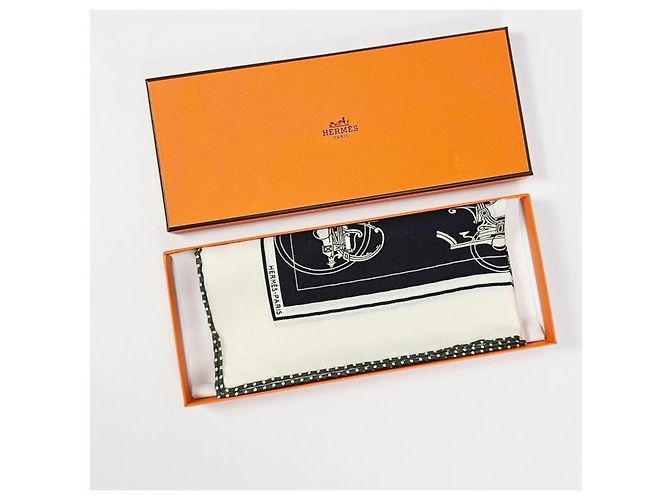Hermès Cashmere Silk Women's Scarf - view 14
