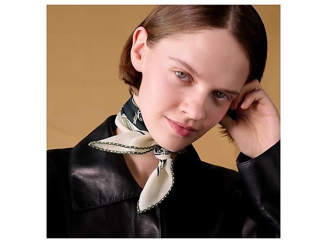 Hermès Cashmere Silk Women's Scarf - view 3