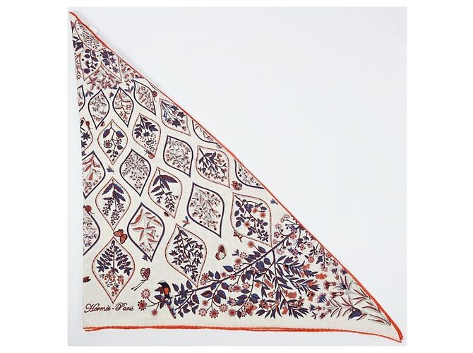 Hermès Sciarpa triangolare in cashmere e seta da donna - vista 5