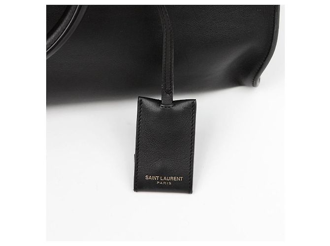 Autre Marque Neue Cabas Chyc Medium Ledertote Schwarz - Ansicht 4