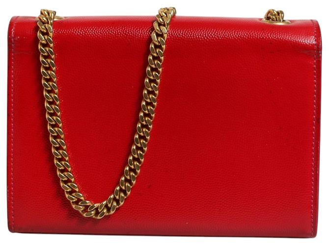 Autre Marque Borsa a tracolla Kate in pelle rossa - vista 4