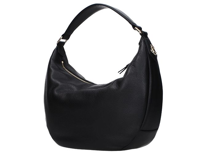 Jimmy Choo Borsa a tracolla in pelle nera - vista 2
