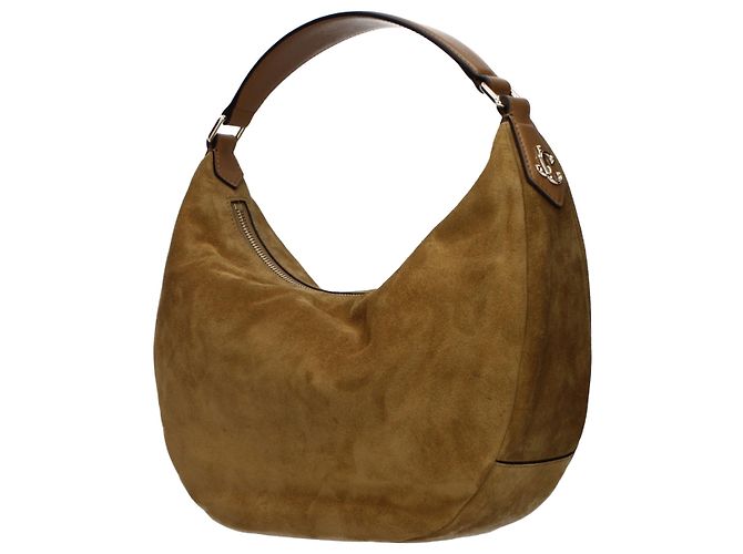 Jimmy Choo Borsa a tracolla in pelle marrone - vista 2