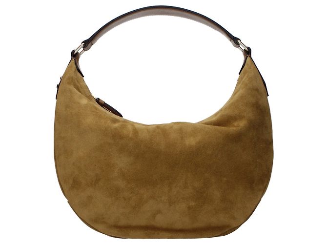 Jimmy Choo Borsa a tracolla in pelle marrone - vista 3
