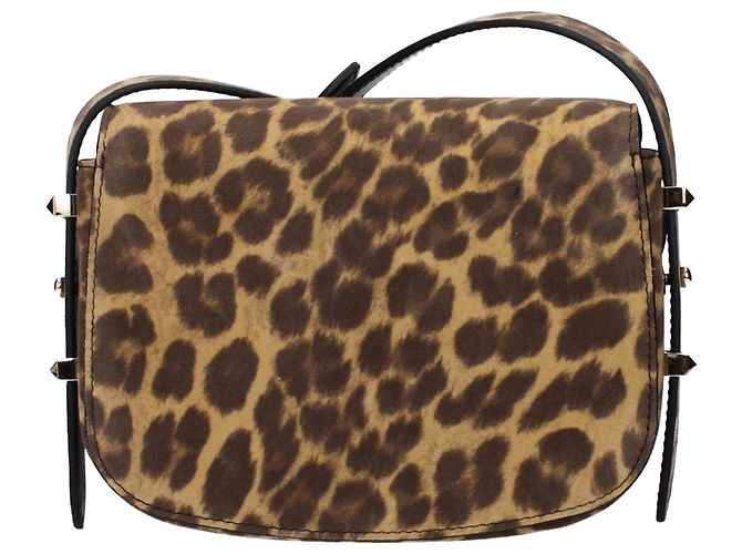 Jimmy Choo Borsa a tracolla in pelle marrone - vista 3